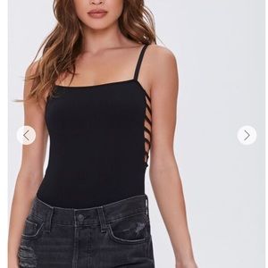Ladder Cutout Bodysuit